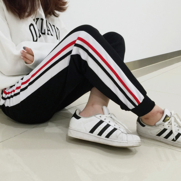 Track Pants Featuring Stripes Detailing 
