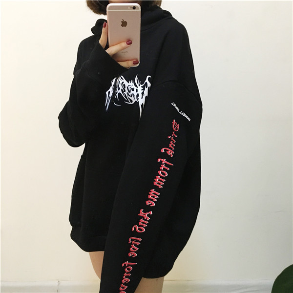 Free shipping letters embroidery hoodie sweater #416