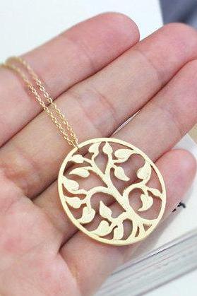 Live tree necklace, mothers day, tree of life jewelry, 24' long necklace, tree necklace