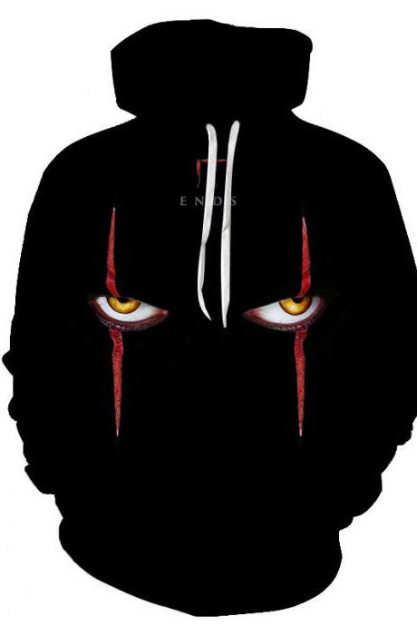 Good guys chucky 3D color printing sweater hoodie