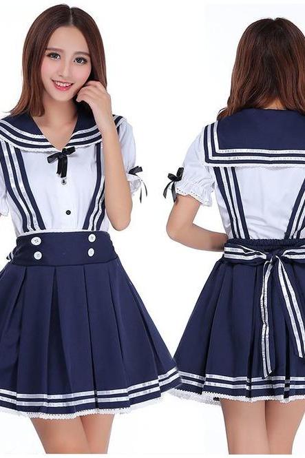 Japanese School Cosplay Costume Uniform skirt