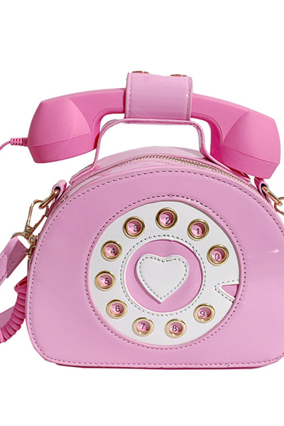  sweet girl funny digital simulation phone messenger bag