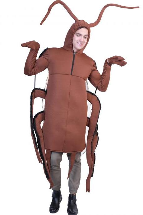 Cockroach one-piece costume costume Halloween party prop performance costume
