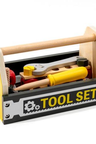 Play Toolbox Kids Workbench Tools for Toddlers Boys Girls