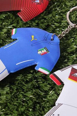 Euro 2016 souvenir sponge Kit key chain