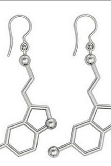 women cute Molecule Earrings
