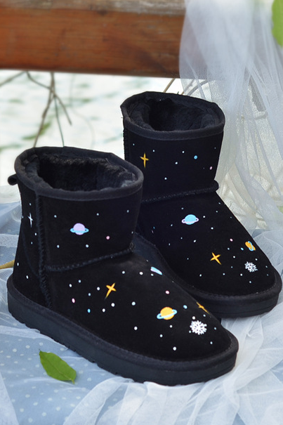 Free shipping Planet Snow Boots