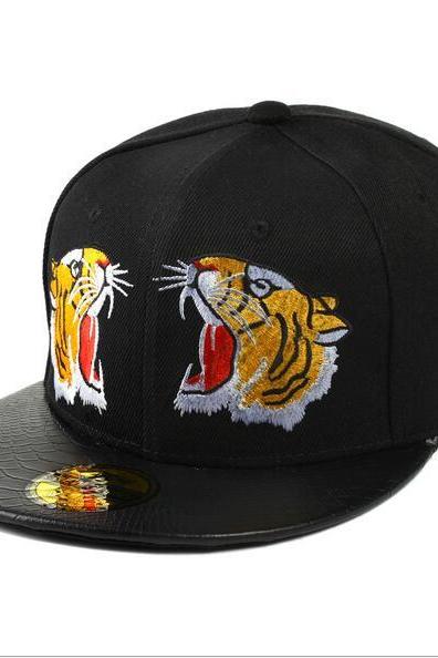 Free shipping tiger embroidery baseball cap hat#YYL-33