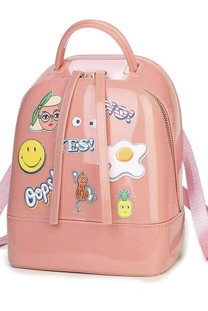 Kawaii Cartoon Jelly Mini Backpack
