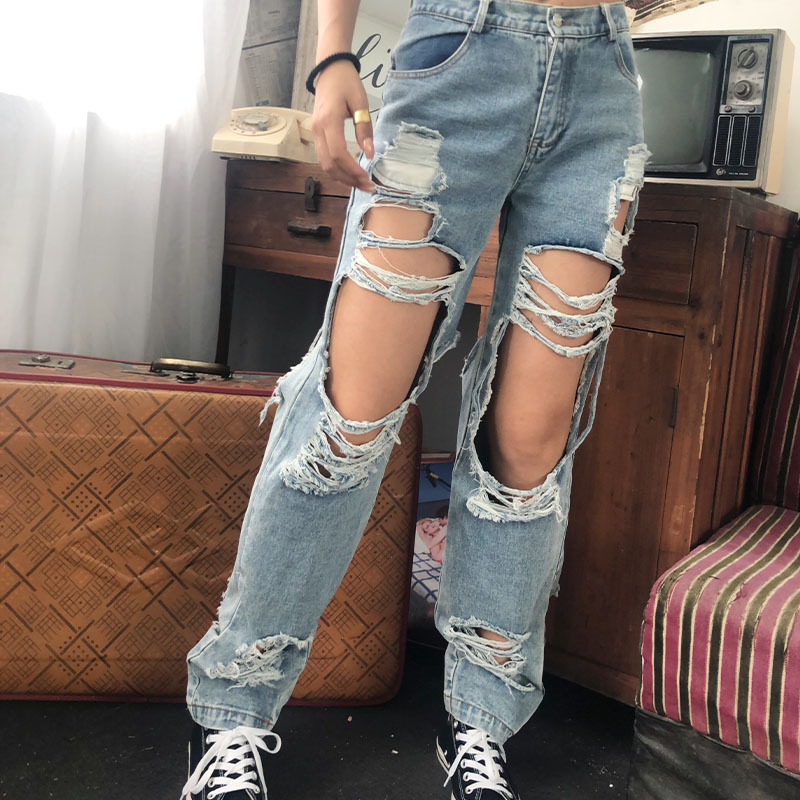 ripped bf jeans